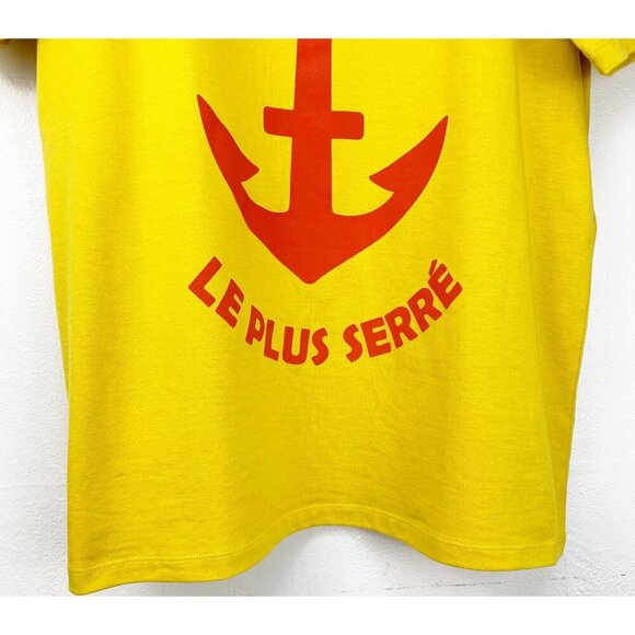 NWT Gucci anchor print oversized T-shirt In Yellow Size M - Picture 7 of 14